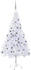 vidaXL Künstlicher Weihnachtsbaum mit LEDs & Kugeln 180 cm 620 Zweige (3077666)