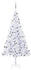vidaXL Künstlicher Weihnachtsbaum mit LEDs & Kugeln 210 cm 910 Zweige (3077667)