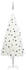 vidaXL Künstlicher Weihnachtsbaum mit LEDs & Kugeln weiß 180 cm (3077720)