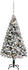 vidaXL Künstlicher Weihnachtsbaum mit LEDs & Kugeln grün 150 cm (3077867)