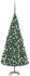 vidaXL Künstlicher Weihnachtsbaum mit LEDs & Kugel-Set 500 cm grün (3077888)