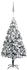 vidaXL Künstlicher Weihnachtsbaum LEDs & Kugeln Beschneit grün 300 cm (3077890)