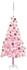 vidaXL Künstlicher Weihnachtsbaum mit LEDs & Kugeln Rosa 180 cm (3077585)