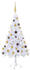 vidaXL Künstlicher Weihnachtsbaum mit LEDs & Schmuck 120 cm 230 Zweige (3077492)