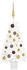 vidaXL Künstlicher Weihnachtsbaum mit LEDs & Kugeln weiß 90 cm (3077545)