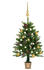 vidaXL Künstlicher Weihnachtsbaum mit LEDs & Kugeln 90 cm grün (3077552)