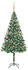 vidaXL Künstlicher Weihnachtsbaum mit LEDs Kugeln & Zapfen 180 cm (3077528)