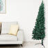 vidaXL Künstlicher Halber Weihnachtsbaum mit Ständer grün 210 cm (321033)