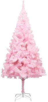 vidaXL Künstlicher Weihnachtsbaum mit Ständer 240 cm Rosa (329178)