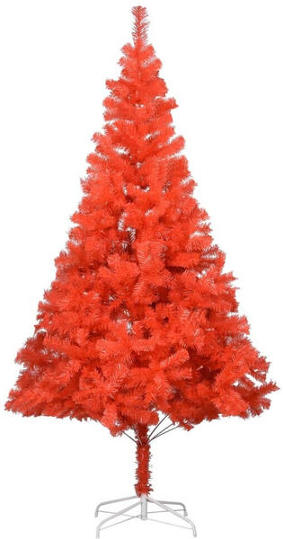 vidaXL Künstlicher Weihnachtsbaum mit Ständer rot 240 cm (329184)