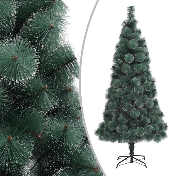 vidaXL Künstlicher Weihnachtsbaum mit Ständer grün 150 cm (328483)