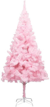 vidaXL Künstlicher Weihnachtsbaum mit Ständer Rosa 210 cm (320999)