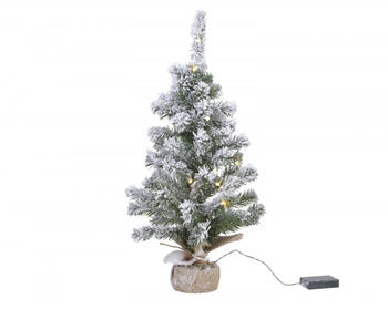 Kaemingk Tannenbaum 46x90cm beschneit (680025)