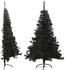 vidaXL Künstlicher Halb-weihnachtsbaum mit Ständer 150cm (344676)