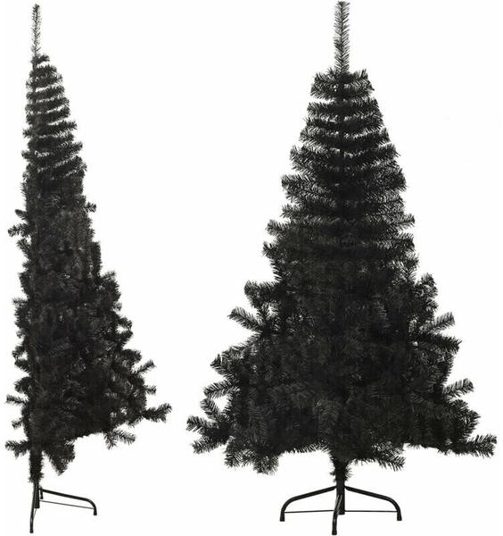 vidaXL Künstlicher Halb-weihnachtsbaum mit Ständer 150cm (344676)