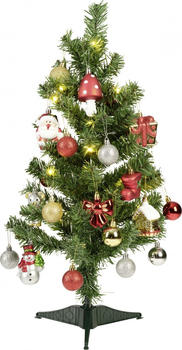Kaemingk Colorado Mini Tannenbaum geschmückt mit 20 LED