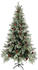 vidaXL Christmas Tree With Pine Cones 225cm