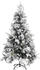 vidaXL Christmas Tree With Snowflakes, LED and Pine Cones 195cm