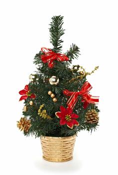 Heitmann dekorierter Weihnachtsbaum Mini-Tanne 33 cm (1008236)