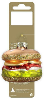Trend Line Hamburger aus Echtglas 5cm