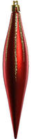 Trendline - Weihnachtskugeln Zapfen Bruchfest, Langlebig 15 Cm Rot 8 St&uuml;ck