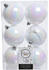 Decoris Iridescent Hanging Balls 6 pcs. 80 mm