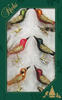 Krebs Glas Lauscha - Christbaumschmuck aus Glas - Minivögel auf Clip - 9cm - 6