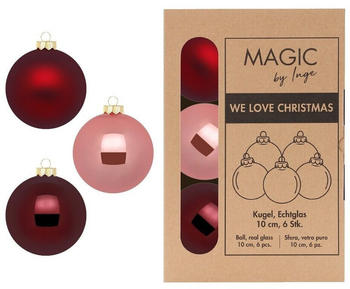 MAGIC by Inge We Love Christmas 10cm 6 Pcs. (15333P106)