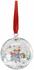 Hutschenreuther Glaskugel Weihnachtsklänge 2024 6cm (02253-723059-49707)