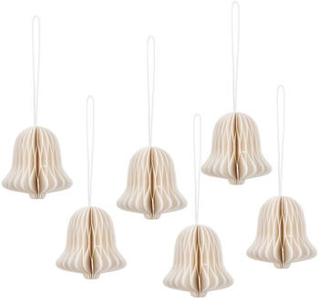 Broste Copenhagen Chime Bell Ø 4,5 cm (6 pcs) off white