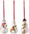 Villeroy & Boch Ornamente Schneemänner 3-tlg. (14-8331-6693)
