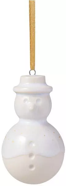 Villeroy & Boch like. by Villeroy & Boch Winter Glow Ornament Schneemann 4,5cm (1486714347)