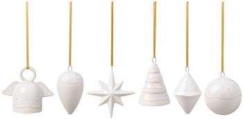 Villeroy & Boch Winter Glow Ornamente-Set 6 Stk.