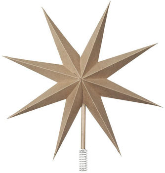 Broste Copenhagen Top Stjerne 30cm natural brown