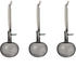 iittala Oiva Toikka Glasapfel 3set grau (1073971)