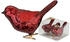 Inge-Glas Vögel auf Clip 9cm 3 Stk. (81247G)