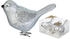 Inge-Glas Vögel auf Clip 9cm 3 Stk. (81247G)