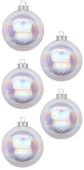 Inge-Glas Kugeln Glas 6cm 30 Stk. irisierend (14140P620)