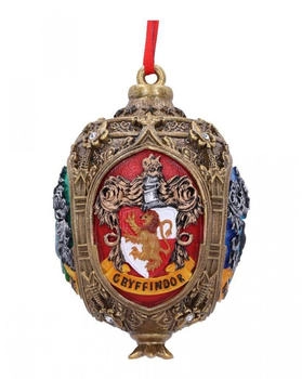 Harry Potter Shop Vier H&auml;user Weihnachtskugel 9,5cm (B5678T1)