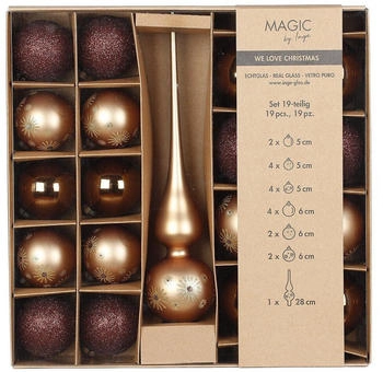 Inge-Glas Echtglas Set 5-6cm mit Spitze 19 Stk. (40563P416)