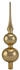 036-0303-999: Thüringer Glasdesign Steinheid Doppelspitze 31cm (036-0000)