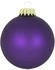 Krebs Lauscha Christbaumschmuck 6,7cm 8 Stk. matt lila (CBK70273)