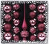 Inge-Glas Kugeln Mix Ornamente Glas mit Spitze 19er Set