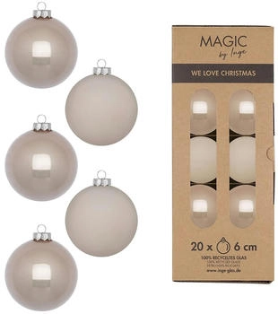 MAGIC by Inge We Love Christmas 10cm 20 Stk. (16406P620)