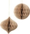 natural brown: Broste Copenhagen Christmax Mix 2 Stk.