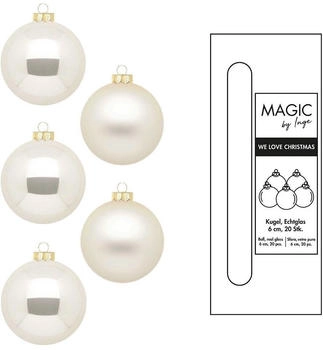 MAGIC by Inge We Love Christmas 10cm 6 Pcs. (16028P620)