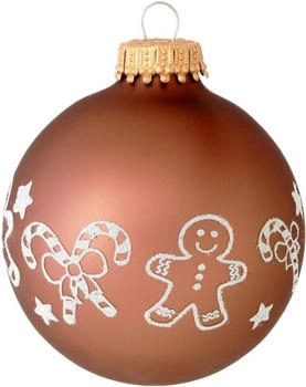 Krebs Lauscha Christbaumkugeln Glas 7cm (CBK00046)