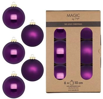 MAGIC by Inge Christbaumschmuck Purple Symphony