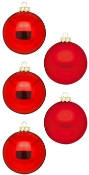 MAGIC by Inge Glas Weihnachtskugeln klein 36 St. 4cm Merry Red