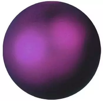 Europalms Dekokugel 3,5cm, violett, metallic 48x (8350129E)